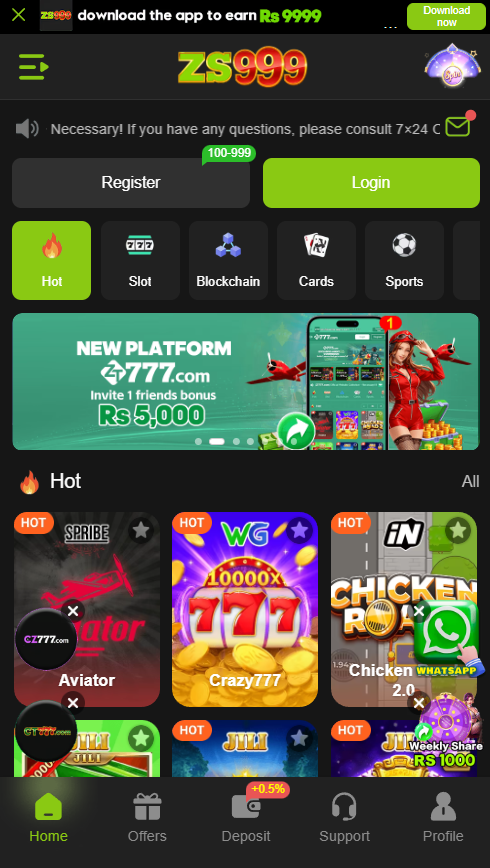 ZS999 Game Review 2026 – Easy Online Earning App in Pakistan